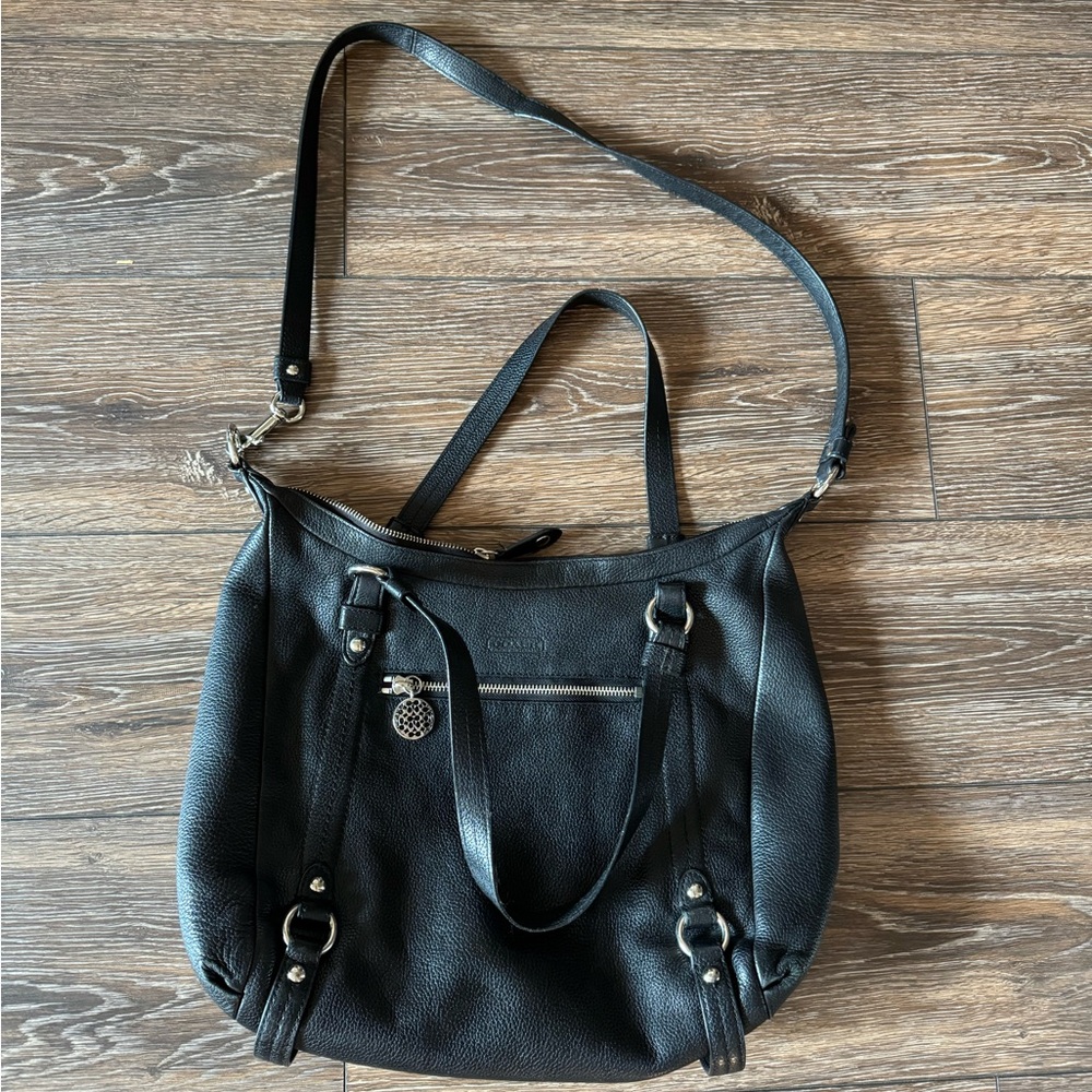 Large Coach Leather Tote - Purse